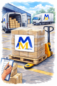 Transporte de palés, grupajes y cargas para empresas