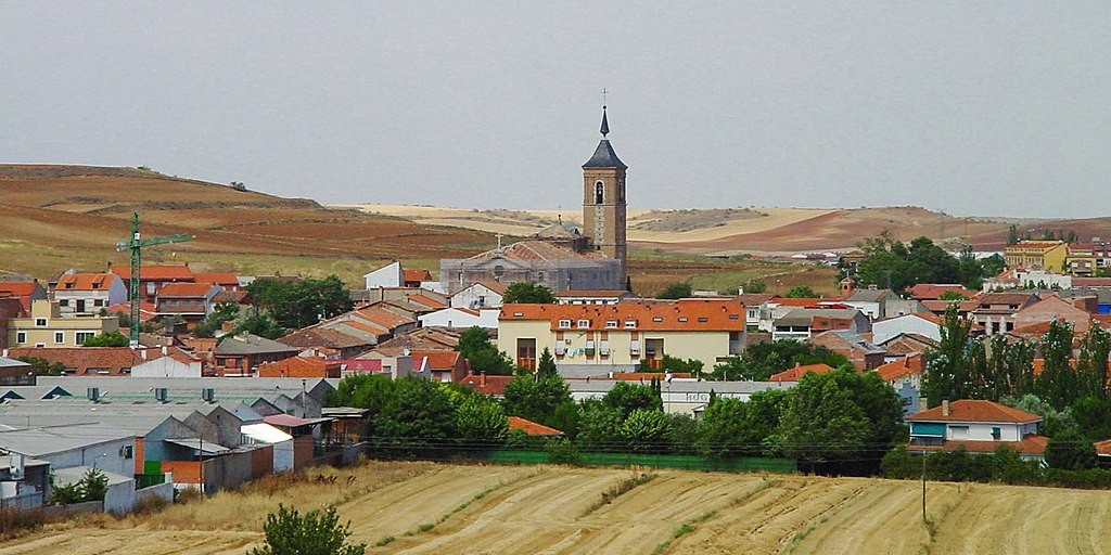 Vista de Ajalvir, ubicación de las oficinas MMLT